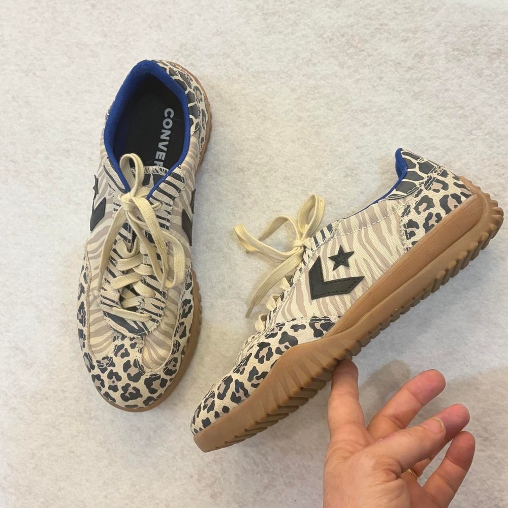 Converse Run Star Trainers "Animal Print" - NWOT Size‎ 8.5 - Picture 3 of 7